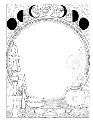 Download Faerlmarie Coloring Pages 35 Coloring Book Of Shadows Pdf