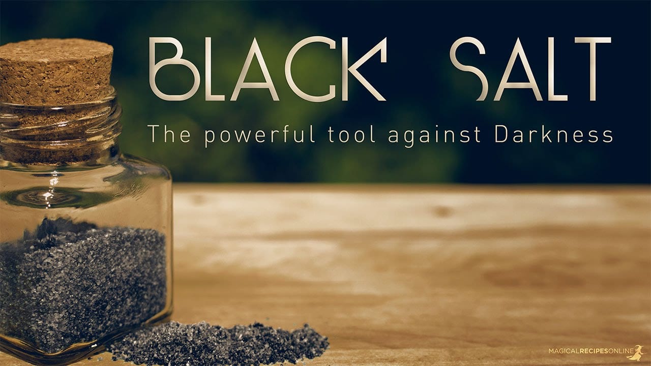 How to make and use Black Salt - Magical Recipes Online