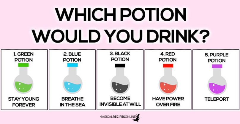 Which Potion Would You Drink Magical Recipes Online   Poti 808x420 