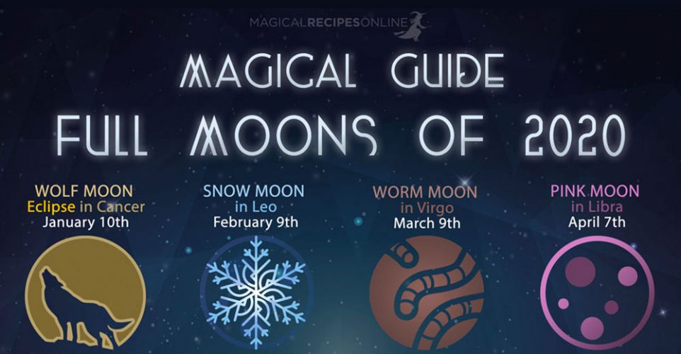 Magical Guide To Full Moons Of 2020 - Magical Recipes Online