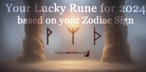 Your Lucky Rune For 2024 Based On Your Zodiac Sign Magical Recipes   2024 Lucky Runes 300x148 