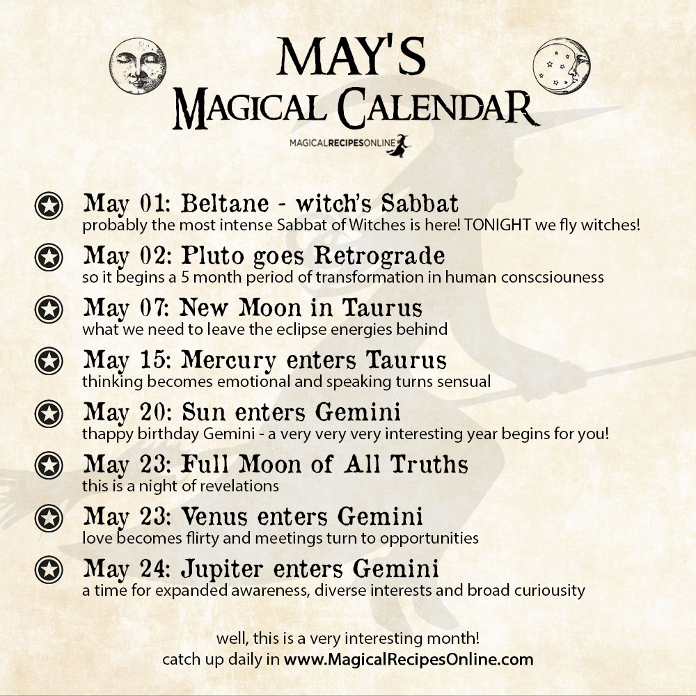 Tarot for April for each Zodiac Sign: Magical Calendar of May 2024 